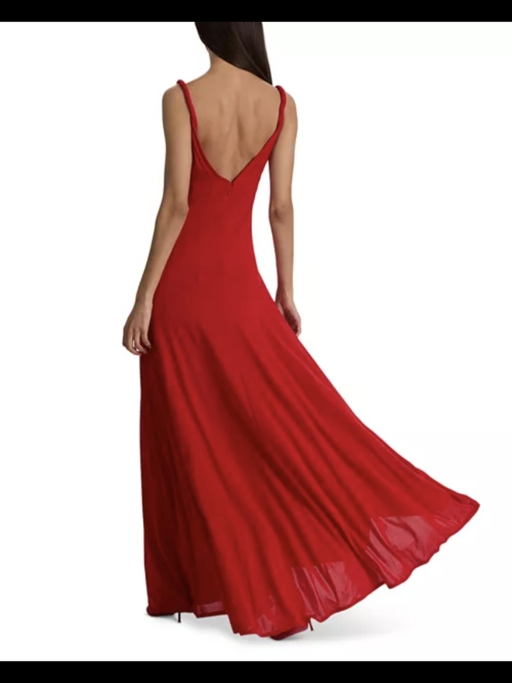 Alice + Olivia Noelia Twist Dress 2 $695 Right Now $278 And $417 - Picture 4 of 9